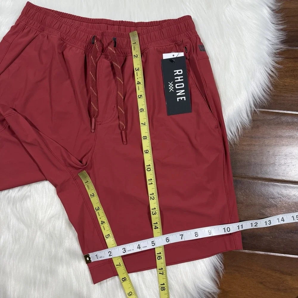 Rhone Men's Size Small Red Brick 7